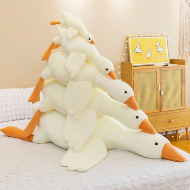 Almohada Ganso Blanco | Suave y Acogedor - Juguete de Peluche